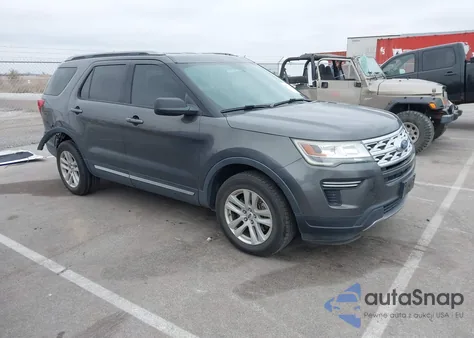 2018 Ford Explorer Xlt z USA, uszkodzony, nr VIN 1FM5K8DH0JGC70669